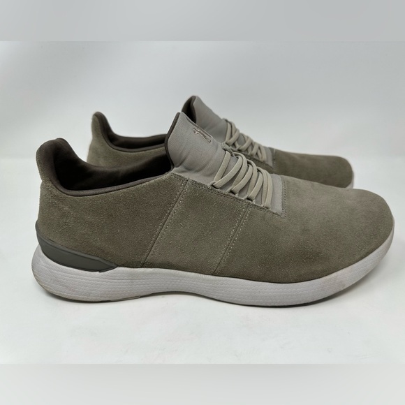 johnnie-O Men's Sneakformance Brown Suede Running Shoes US Size 12 M - Picture 2 of 10